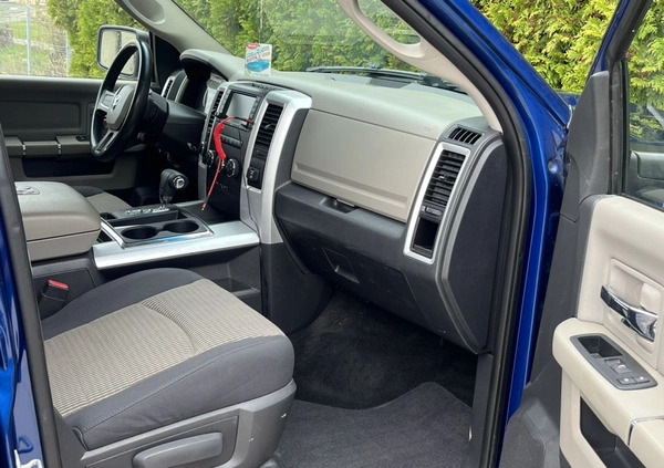 Dodge RAM cena 85900 przebieg: 217000, rok produkcji 2011 z Dębica małe 79